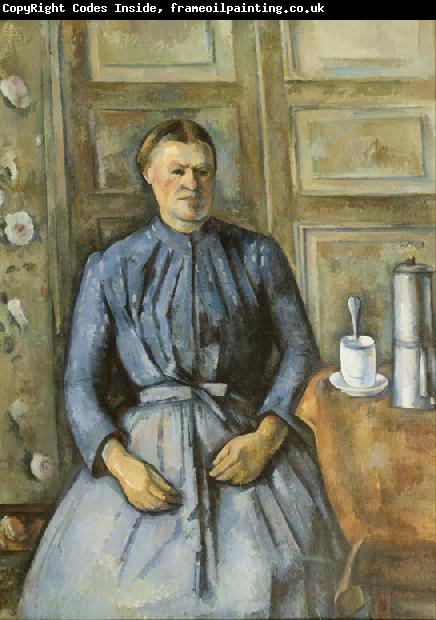 Paul Cezanne Woman with Coffee Pot (mk09)